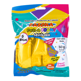 FOAMY MOLDEABLE AMARILLO CANARIO 50 GR