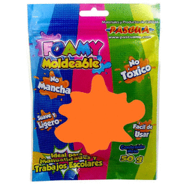 FOAMY MOLDEABLE NARANJA 50 GR