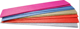 PLIEGO DE PAPEL CREPE METALICO SURTIDO