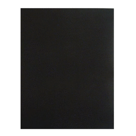 PLIEGO DE FOAMY LISO NEGRO 95X70 CM.