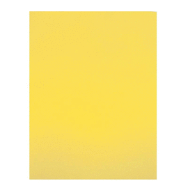 PLIEGO DE FOAMY LISO AMARILLO CANARIO 95X70 CM.