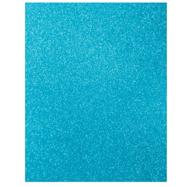 FOAMY DIAMANTINA AZUL CIELO CARTA C/U