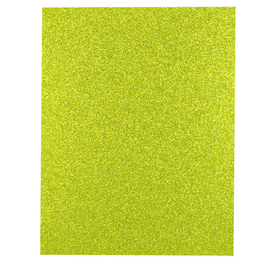FOAMY DIAMANTINA VERDE LIMON 55 X 43 CM