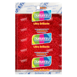 DIAMANTINA FINA ROJO 50 GR