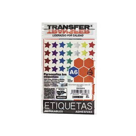 ESTRELLITA ADHESIVA CHICA COLORES BOLSA CON 189 PIEZAS