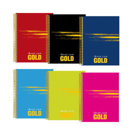 CUADERNO APUNTES DOBLE ARILLO CUADRO GRANDE 80 HJS C/U