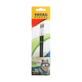 PINCEL ACUARELA PELO PONY #4 C/2