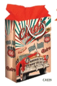 BOLSA DE REGALO CABALLERO GDE CARRO CLAS. CAB29