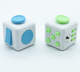 FIDGET CUBE - MIX COLORES