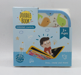 LIBRO PINTA Y BORRA -  DOODLE BOOK