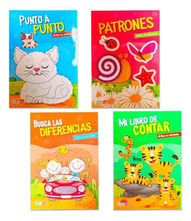 LIBRO DE ACTIVIDADES (4 MODELOS) C/U.