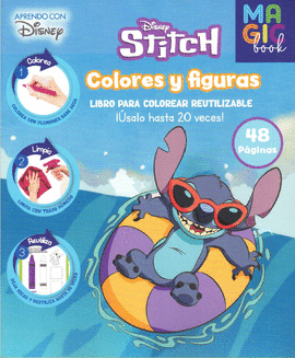 MAGIC BOOK STITCH COLORES Y FIGURAS