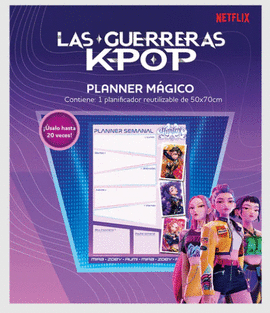 PLANNER MAGICO LAS GUERRERAS K-POP
