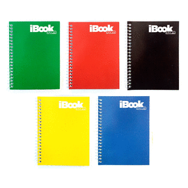 CUADERNO APUNTES ESPIRAL CUADRO GRANDE 100 HJS IBOOK