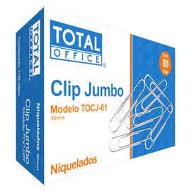 CLIP JUMBO C/100 PIEZAS