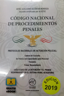 CODIGO NACIONAL DE PROCEDIMIENTOS PENALES 2019 (BOLSILLO)