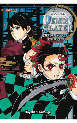 DEMON SLAYER CUADERNO PARA COLOREAR  #2