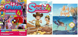 PAQUETE LA GUÍA SANTILLANA 4 PRIMARIA + EDUCACIÓN SOCIOEMOCIONAL + ALAS DE PAPEL 2022