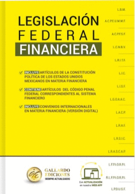 LEGISLACIÓN FEDERAL FINANCIERA 2025