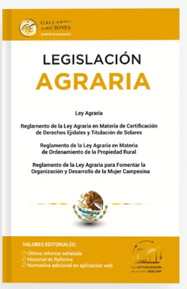 LEGISLACIÓN AGRARIA 2026