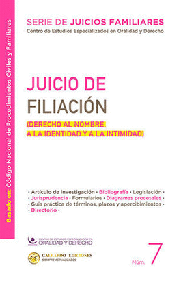 JUICIO DE FILIACIÓN N.7 2026