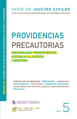 PROVIDENCIAS PRECAUTORIAS N.5. 2025
