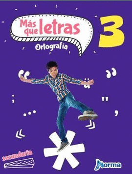MAS QUE LETRAS 3 SECUNDARIA