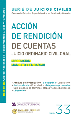ACCIÓN DE RENDICIÓN DE CUENTAS N.33