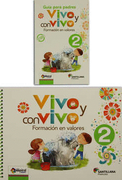 VIVO Y CONVIVO 2 +  GUIA DE PADRES (ESPIRAL DE SABER)