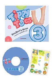 TIPPY TOES 3 PACK ( STUDENT'S + CD )