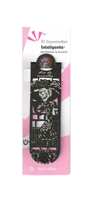 CATRINA DE PAPEL PICADO NEGRO