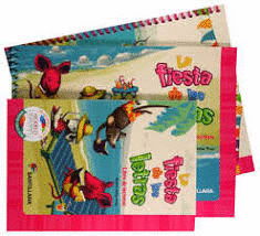 PACK LA FIESTA DE LAS LETRAS LIBRO DE EJERCICIOS + CUADERNO DE ESCRITURA + LIBRO DE LECTURAS