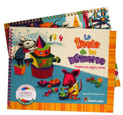 PACK LA FIESTA DE LOS NÚMEROS LIBRO DE EJERCICIOS + CUADERNO DE JUEGOS Y TAREAS