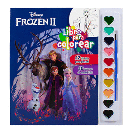 LIBRO PARA COLOREAR DISNEY FROZEN.