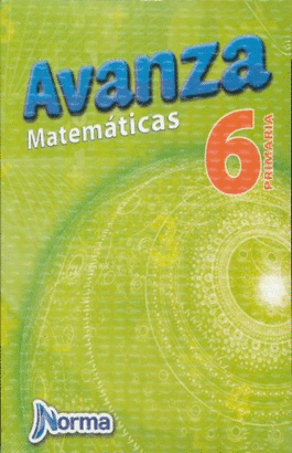 AVANZA MATEMATICAS 6 PRIMARIA