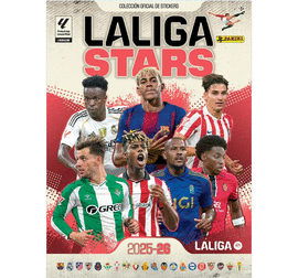 COLECCIÓN LA LIGA STARS 2025-26. SÚPER PACK. ÁLBUM MÁS 380 ESTAMPAS