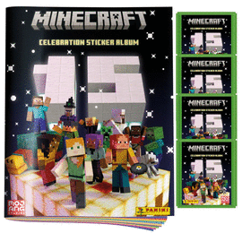 ÁLBUM COLECCIÓN MINECRAFT 15 ANIVERSARIO