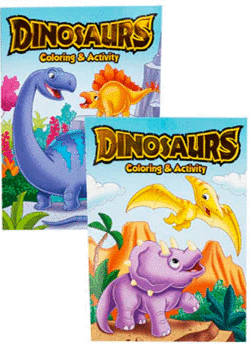 DINOSAURS COLORING Y ACTIVITY