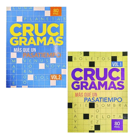 CRUCIGRAMAS MAS QUE UN PASATIEMPO VOL. 1 / VOL. 2