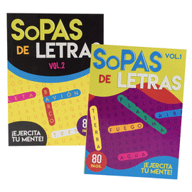 SOPAS DE LETRAS. VOL. 1 / VOL. 2
