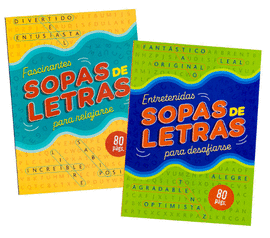 ENTRETENIDAS. SOPAS DE LETRAS. PARA DESAFIARSE (2 MODELOS)