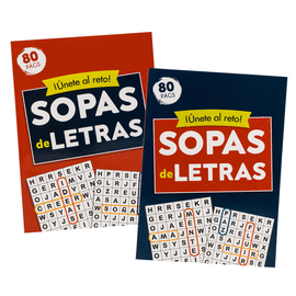 ¡UNETE AL RETO! SOPAS DE LETRAS (2 MODELOS)