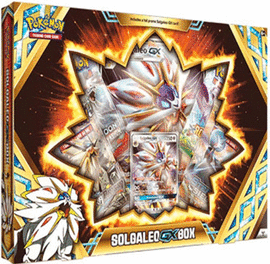 CAJA PREMIUM POKÉMON SOLGALEO / LUNALA GX