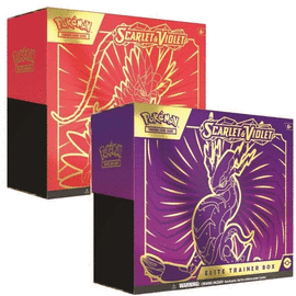 POKEMON TCG: SCARLET & VIOLET ELITE TRAINER BOX . C/U