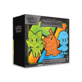 PALDEA EVOLVED ELITE TRAINER BOX. POKEMON TCG: SCARLET & VIOLET