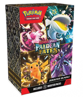 PALDEAN FATES BOOSTER BUNDLE.POKÉMON TCG: SCARLET & VIOLET