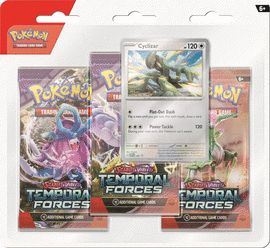 POKÉMON S&V: TEMPORAL FORCES 3-PACK BLISTER - CYCLIZAR C/U