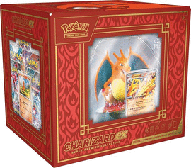 CHARIZARD EX SUPER-PREMIUM COLLECTION. POKÉMON TCG.