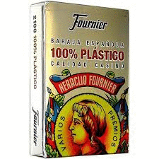 BARAJA ESPAÑOLA FOURNIER 100 % PLASTICO