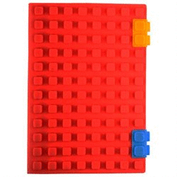 WAFF LIBRETA GRANDE ROJA
